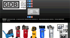 Desktop Screenshot of gdbparts.com